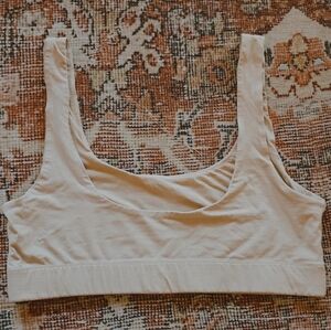 Pact Neutral Beige Organic Cotton Tank Top